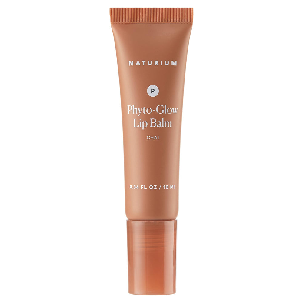 Naturium Phyto-Glow front packaging showing chai tint and glossy finish