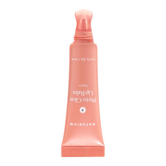 Naturium Phyto-Glow Lip Balm texture close-up showing creamy buttery finish for smooth lips