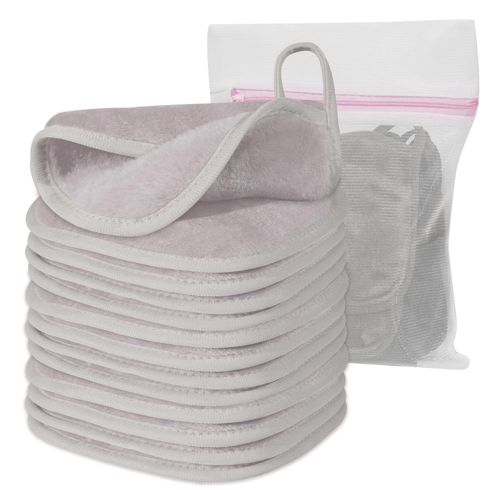 Natwag front packaging showing 12 reusable pads and mesh bag, eco benefit