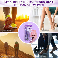 nbc BeautiLab massage lotion pump dispensing for smoother, relaxed feet