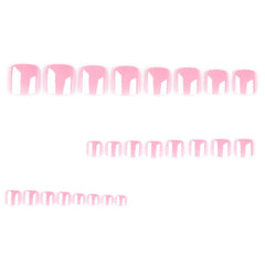 NBNTGH layout of included adhesive tabs, nail file and wooden stick for easy application