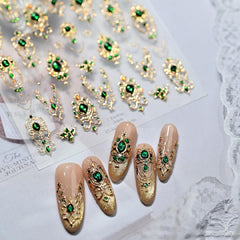 NBNTGH gemstone texture detail emphasizing gold accents and durable 5D relief