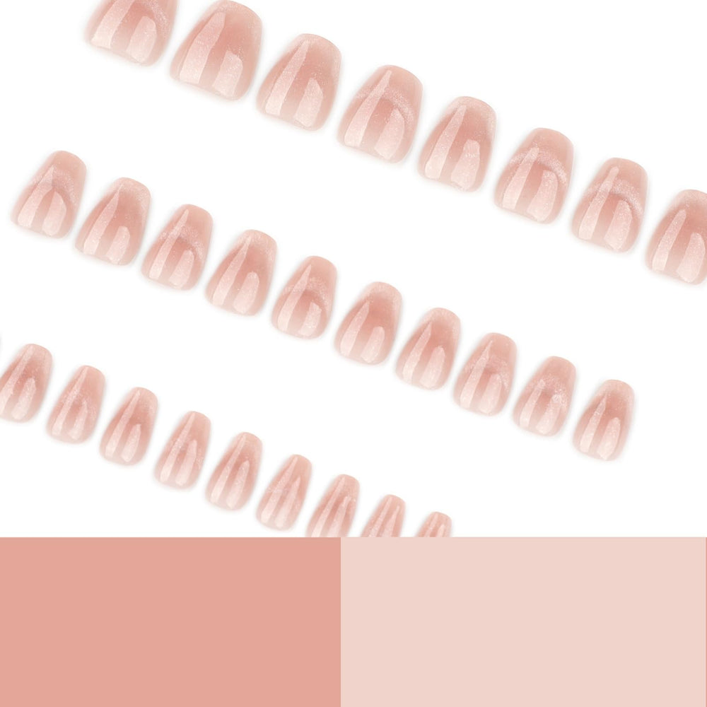 NBNTGH top view of 24 nails laid out by size for quick selection