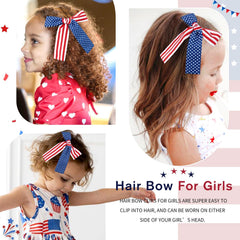 NCMAMA bow worn in ponytail demonstrating secure fit and photo-ready look