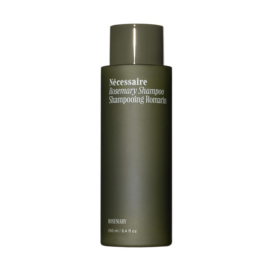 Nécessaire front bottle view showing label and clean design benefit