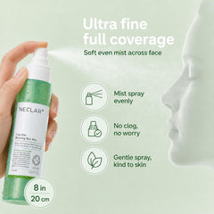 Neclar bottle on bathroom vanity styled for everyday Korean skincare routine benefit