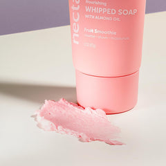 Nectar Bath Treats whipped soap texture close-up showing creamy lather benefit