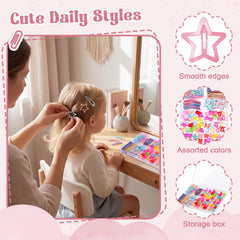 Needbrock assorted clips close-up highlighting smooth edges for gentle wear