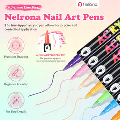 Nelrona color array overhead displaying vibrant shades for creative variety