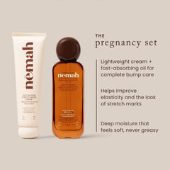Nemah cream texture close-up illustrating rich emollient feel and easy spreadability for comfort