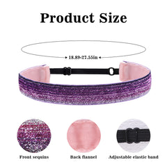 Nenjindz headband on model styled for everyday wear adding polished shine