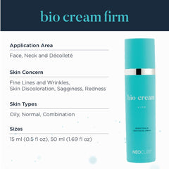NEOCUTIS cream on fingertip ready for application to nourish skin