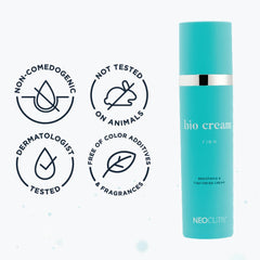 NEOCUTIS jar on bathroom shelf representing daily skincare ritual