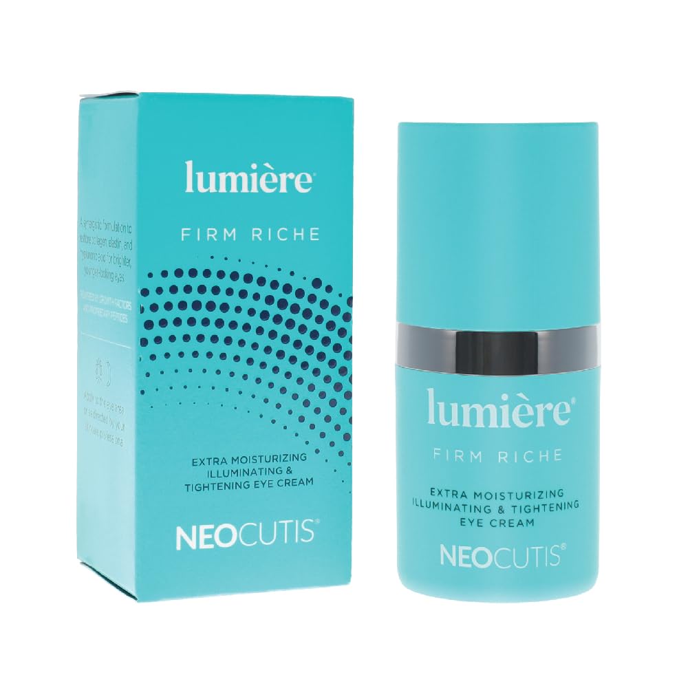 NEOCUTIS cream swatched on skin showing smooth, luminous finish