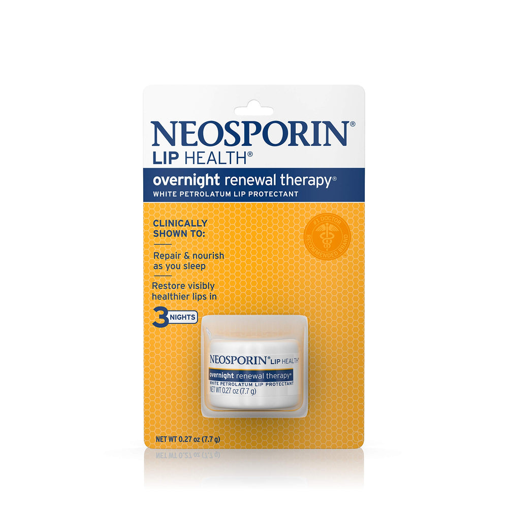 Neosporin front packaging showing small 0.27 oz tube for bedside use