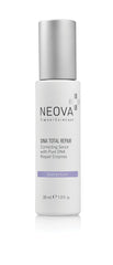 NEOVA pipette dispensing serum, close-up texture for precise application