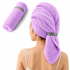 Netcken front view purple wrap showing full extra-large coverage and shape