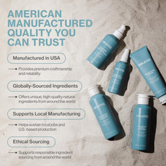 Neuma with argan oil and shea butter visuals showing nourishing ingredients