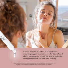 Neurogan ingredient label highlighting copper peptide transparency