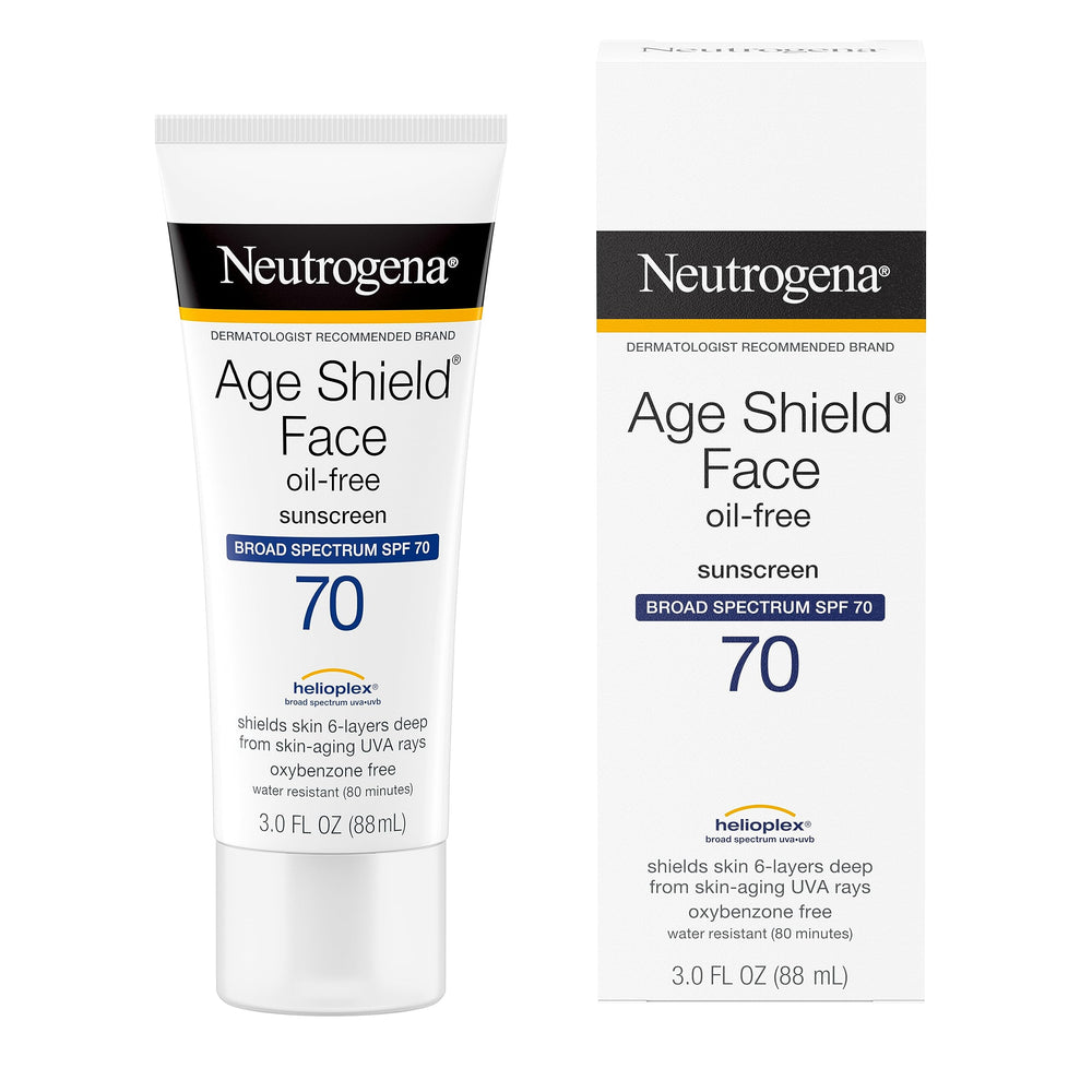 Neutrogena label detail with SPF info and ingredient emphasis for confidence