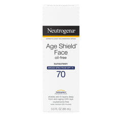 Neutrogena close-up texture of oil-free lotion absorbing quickly for matte finish