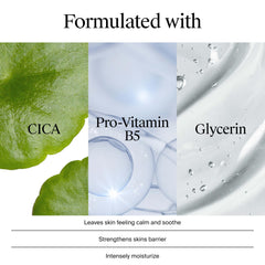 Neutrogena applied to forearm showing body hydration and relief for dry skin