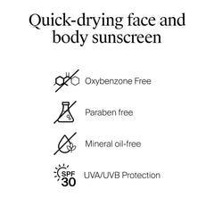 Neutrogena applied to leg during outdoor activity for sweat-resistant coverage
