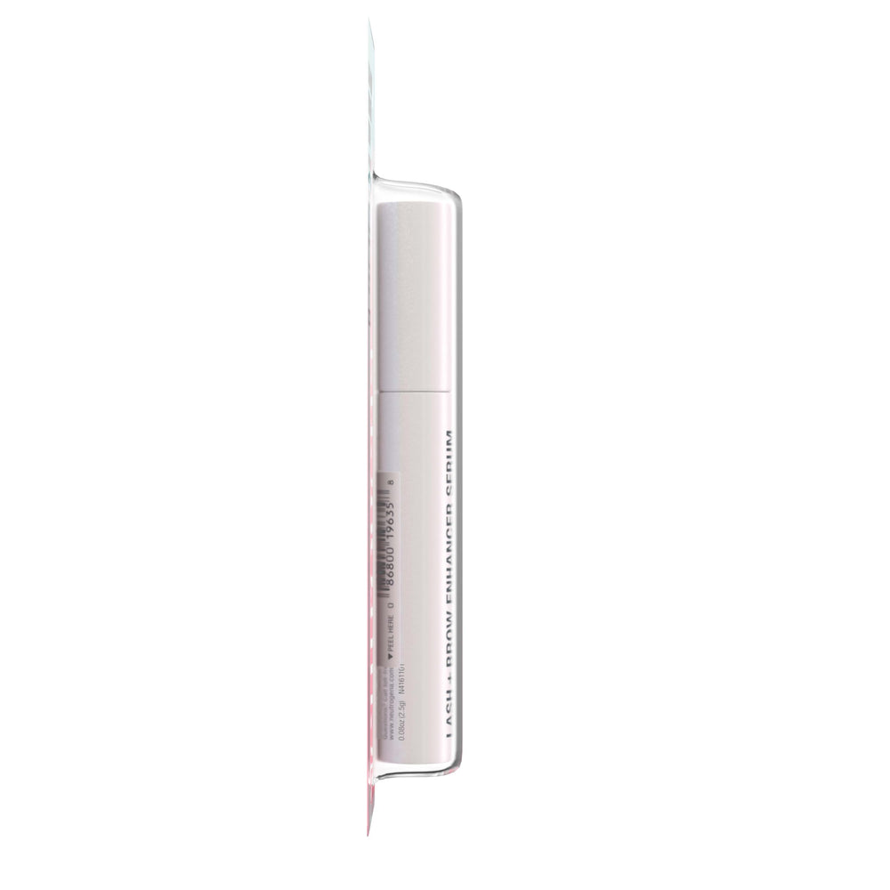 Neutrogena brow application demo showing even root-to-tip coverage