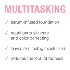 Neutrogena applying foundation with brush for buildable coverage