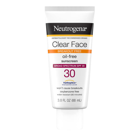 Neutrogena front packaging showing SPF 30 and matte finish benefits