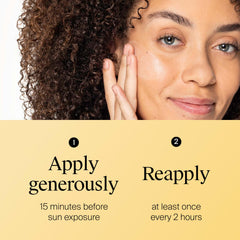 Neutrogena ingredient label close-up highlighting oxybenzone-free advantage