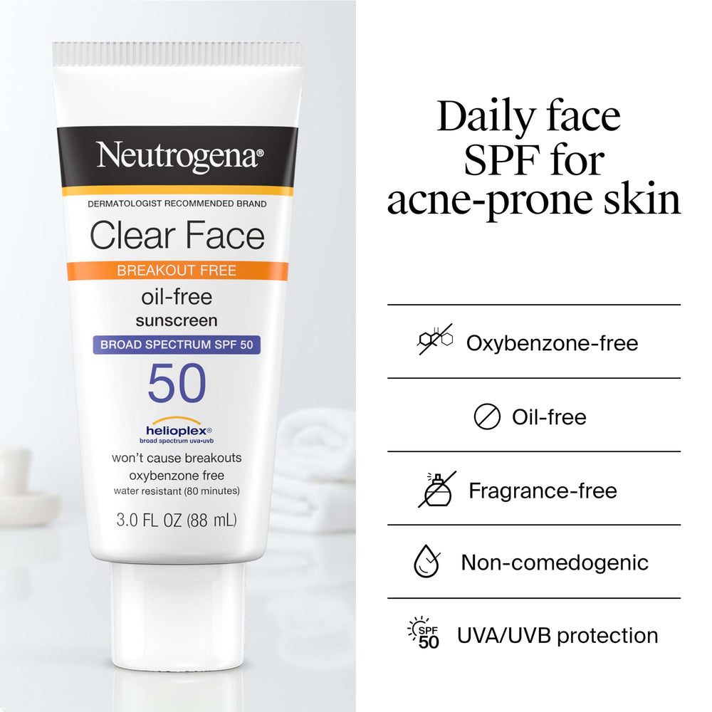 Neutrogena three-fluid-ounce tube beside common items to show compact size