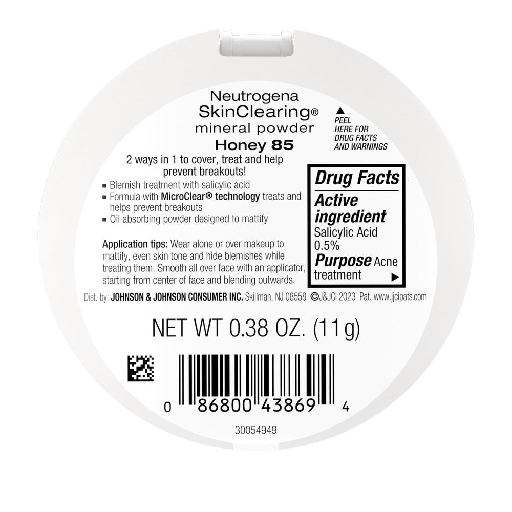 Neutrogena compact held in hand to show compact size and travel-friendly convenience