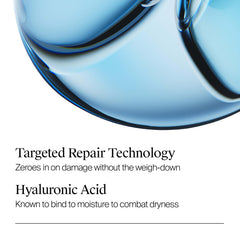 Neutrogena applying conditioner in hand demonstrating smooth application benefit