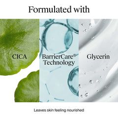 Neutrogena foam lather demonstration showing rich foam that removes makeup effectively