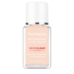 Neutrogena front bottle shot showing Natural Ivory 20 and clean design benefit