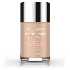 Neutrogena foundation front view showing warm beige 90 shade and smooth coverage