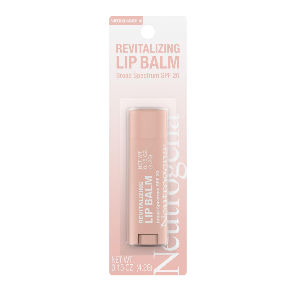 Neutrogena front packaging showing sheer shimmer shade and SPF benefit