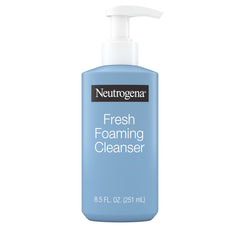 Neutrogena front pump bottle showing label and easy dispensing benefit