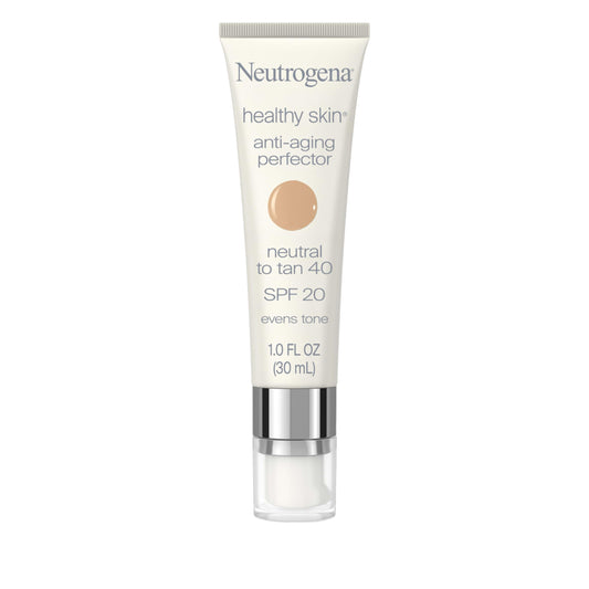 Neutrogena front tube showing product branding and sheer coverage benefit