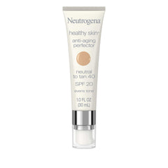 Neutrogena front tube showing product branding and sheer coverage benefit