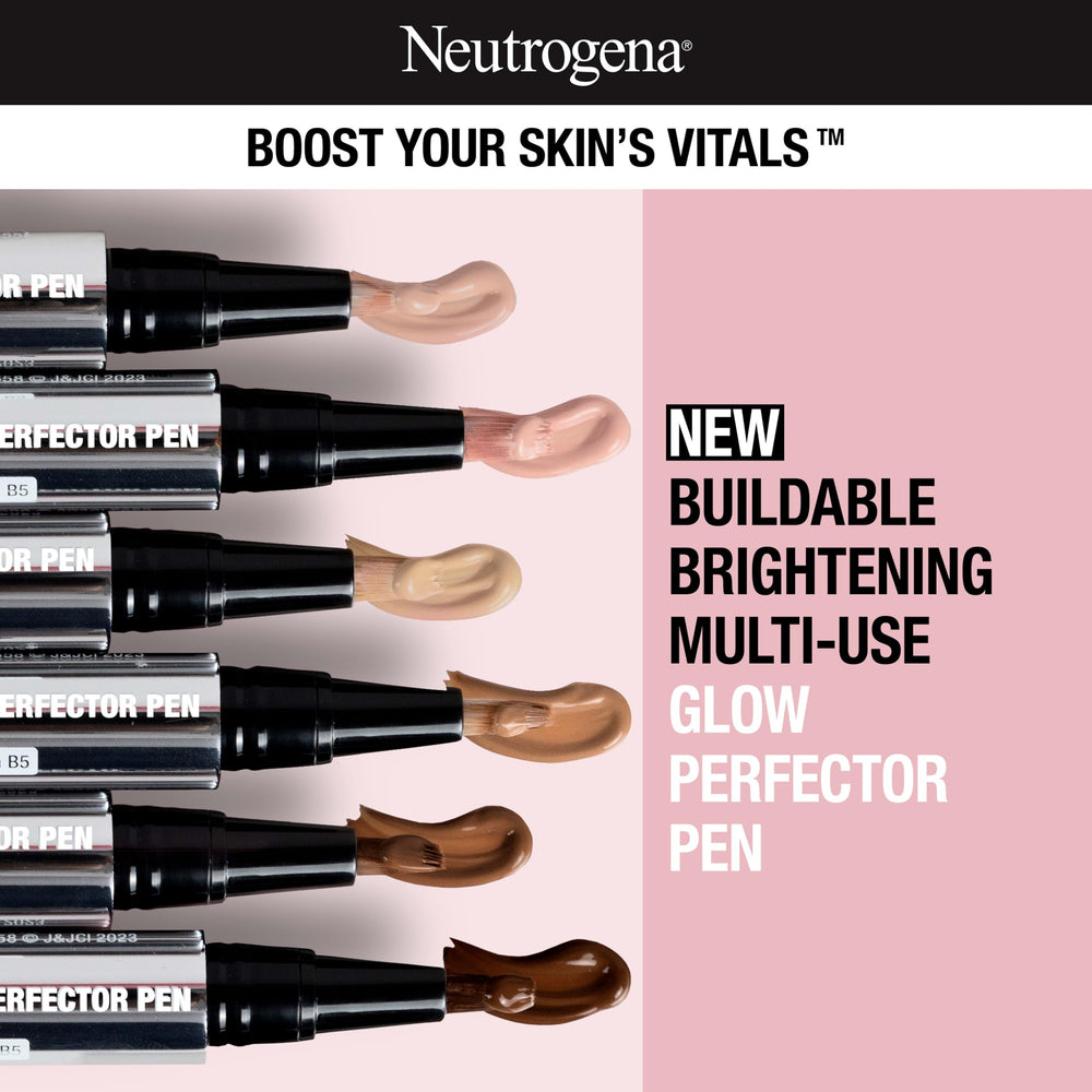 Neutrogena click-tip close-up demonstrating precise dispense for easy use