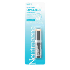 Neutrogena concealer stick front packaging shows shade Fair and compact convenience