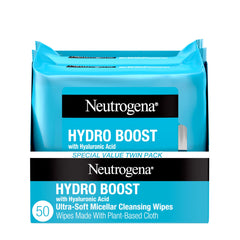 Neutrogena Hydro Boost front packaging showing product count and branding for easy recognition