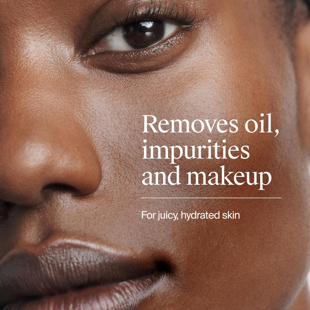 Neutrogena gel texture on hand highlighting hyaluronic acid hydration