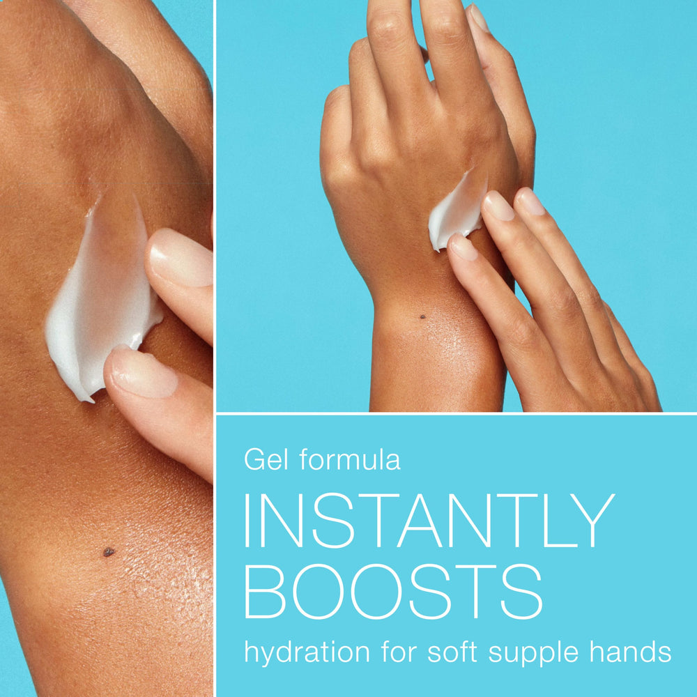 Neutrogena hyaluronic acid visual emphasizing ingredient hydration benefit