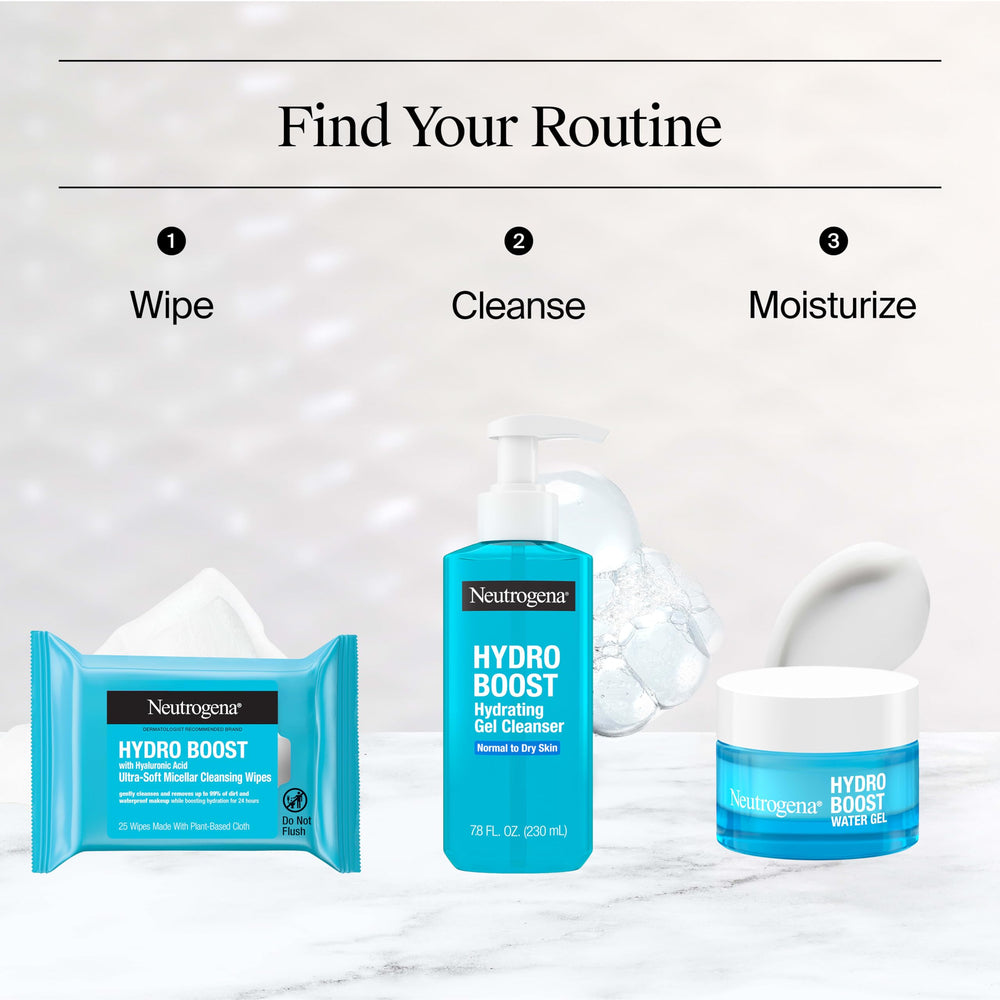 Neutrogena label ingredient list emphasizing hypoallergenic formulation