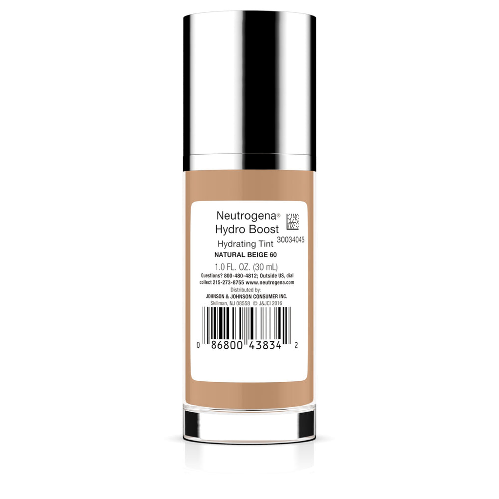 Neutrogena retail packaging box displaying shade and ingredient highlights