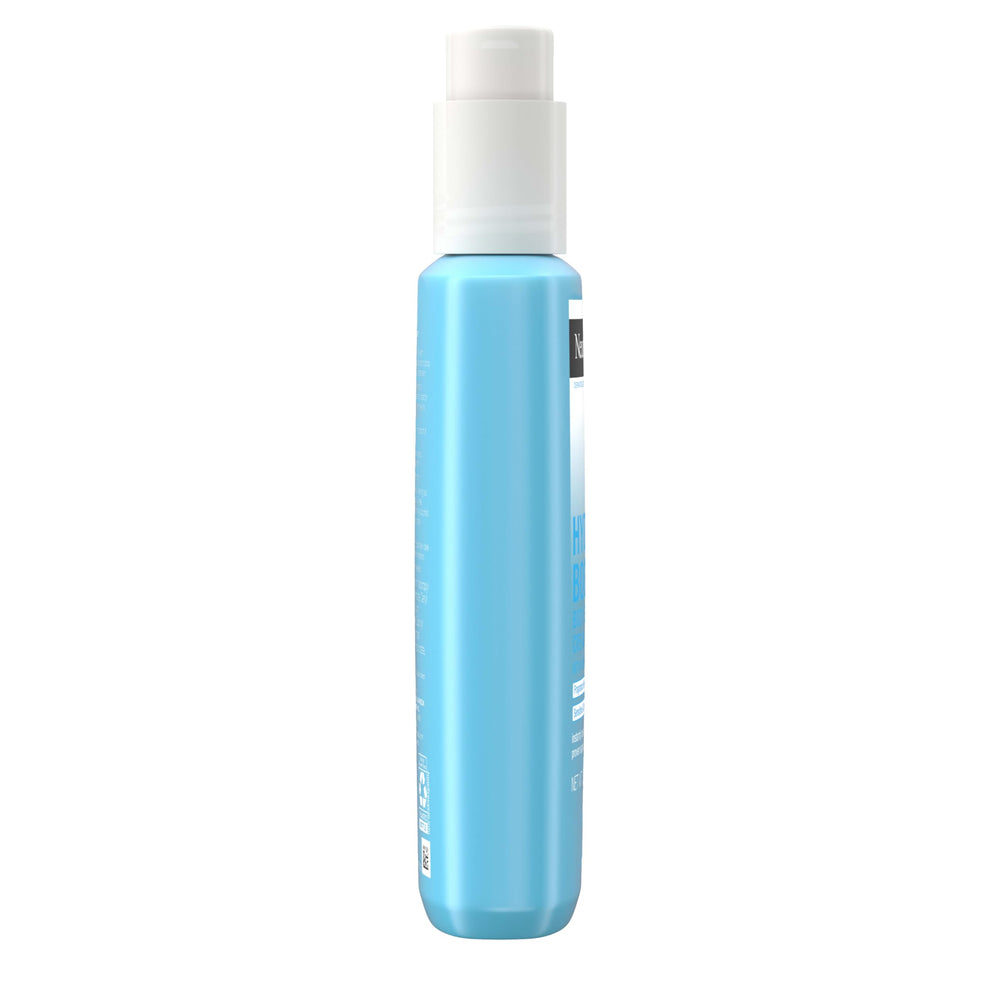 Neutrogena next to everyday items size comparison showing 8.5 oz portability