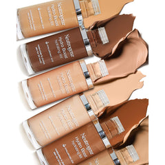 Neutrogena product on vanity with skincare items suggesting daily routine